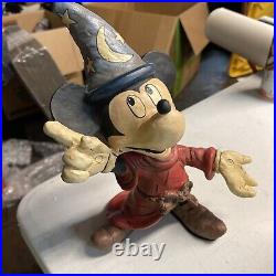 DISNEY Department 56 MICKEY MOUSE SORCERER STATUE FIGURE