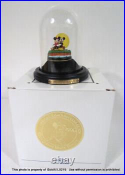 DISNEY GOEBEL MINIS 1996 PUPPY LOVE Mickey Minnie Mouse Pluto LTD ED, COA, BOX