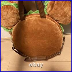 DISNEY Mickey Mouse Hamburger Tote Bag Tokyo Disney Land Limited Edition New