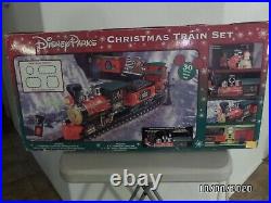 DISNEY PARKS Christmas Train 30 Piece Set withRemote-Yuletide Farmhouse Collection