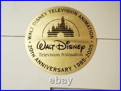 DISNEY PLUTO Signed Animation Production Art Drawing 1999 Mickey Mouse Works COA
