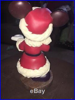 DISNEY Santa Mickey Mouse Cookie Plate Holder CHRISTMAS BIG FIG Prototype