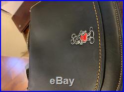 DISNEY and Coach Mickey Mouse Saddle Bag #38421 DK Black NWT Hard to find Rare
