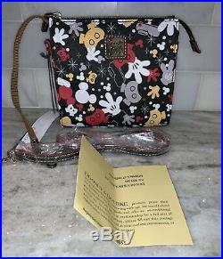 DOONEY AND BOURKE NWT Disney Parks I Am Mickey Mouse Leather Crossbody