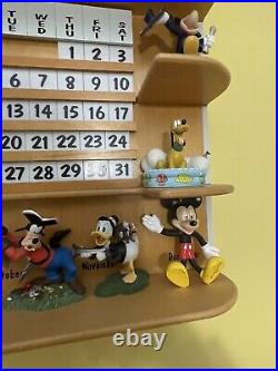 Danbury Mint Disney Classic Characters Perpetual Calendar Mickey Mouse & Friends