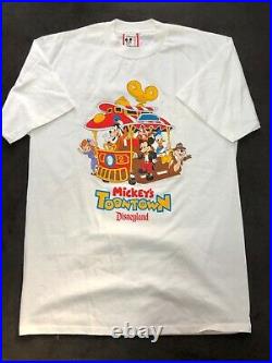 Deadstock Rare Vintage Disneyland Toon Town T-shirt