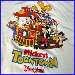 Deadstock Rare Vintage Disneyland Toon Town T-shirt