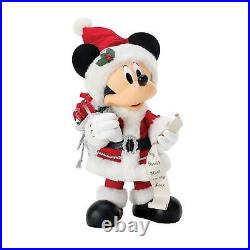 Department 56 Possible Dreams Disney Mickey Mouse Santa Figurine 6012191