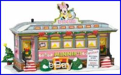 Dept. 56 Disney Mickey's Merry Christmas Village Minnie's Mouse Diner NEW