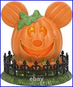 Dept 56 Disney Village Halloween PUMPKINTOWN SET/7 MICKEY'S MINNIE'S PLUTO +MORE