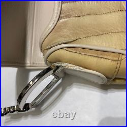 Dior Saddle Bag Mink Fur and Eel Leather RARE