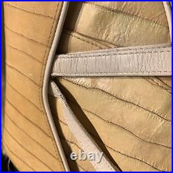Dior Saddle Bag Mink Fur and Eel Leather RARE