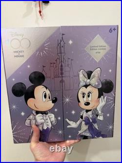 Disney 100 Mickey And Minnie Limited Edition Dolls
