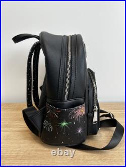 Disney 100 Mickey Mouse Walt Partners Fireworks Light Up Loungefly Backpack Bag