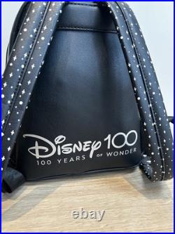 Disney 100 Mickey Mouse Walt Partners Fireworks Light Up Loungefly Backpack Bag