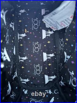 Disney 100 Mickey Mouse Walt Partners Fireworks Light Up Loungefly Backpack Bag