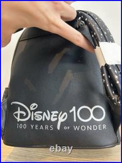 Disney 100 Mickey Mouse Walt Partners Fireworks Light Up Loungefly Backpack NWT
