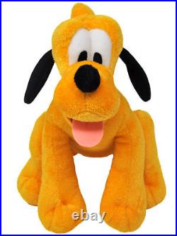 Disney 11 Plush Mickey Minnie Daisy Pluto Donald Goofy & Sling Bag 7-Piece Set