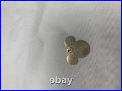 Disney 14 K Yellow Gold Pendant Mickey Mouse for Necklace Or Chain