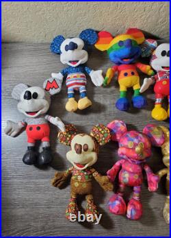 Disney 2020 Year of the Mouse Limited Mickey Mouse Collector 8 Plush Set Of 13