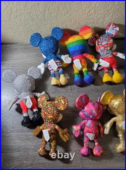 Disney 2020 Year of the Mouse Limited Mickey Mouse Collector 8 Plush Set Of 13