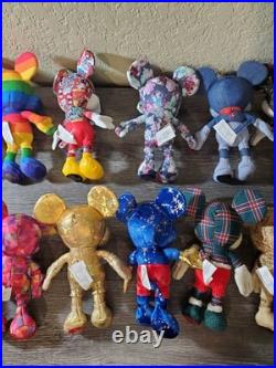 Disney 2020 Year of the Mouse Limited Mickey Mouse Collector 8 Plush Set Of 13