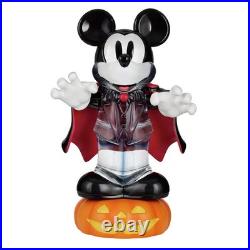 Disney 2025 Mickey Mouse Halloween Vampire Spinning Lantern with LED Lights