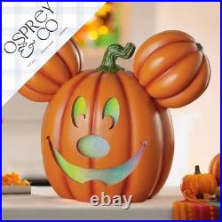 Disney 20-Inch Light-Up Halloween Pumpkin with Music Mickey Mouse Halloween
