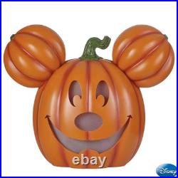 Disney 20-Inch Light-Up Halloween Pumpkin with Music Mickey Mouse Halloween