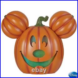 Disney 20-Inch Light-Up Halloween Pumpkin with Music Mickey Mouse Halloween