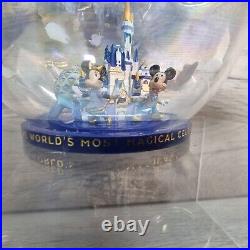 Disney 50th Anniversary Glass Bauble 2021 Christmas Ornament In Hand