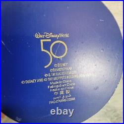 Disney 50th Anniversary Glass Bauble 2021 Christmas Ornament In Hand