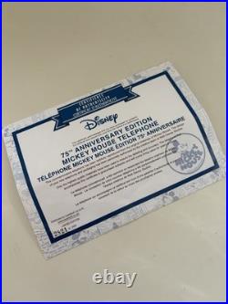 Disney 75th Anniversary Limited Edition Mickey Mouse 2307/5000. Mint in Box