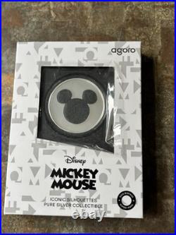 Disney Agoro 1/2oz of silver Mickey Mouse From New Zealand Mint