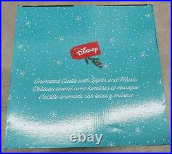 Disney Animated Castle Lights & Music Statue BRAND NEW SEALED Christmas Holiday