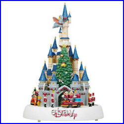 Disney Animated Castle with Lights and Music Christmas, Mickey Pooh Donald