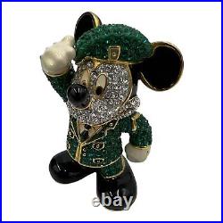 Disney Army Mickey Mouse from Swarovski and Arribas Brothers Jeweled CA1904
