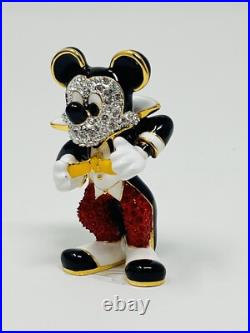 Disney Arribas Brothers Sm Neat An Pretty Mickey Mouse Swarovski Figurine MIB