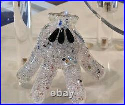 Disney Arribas CRYSTAL FILLED MICKEY MOUSE GLASS GLOVE! You Choose Colors! Parks
