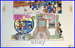 Disney Auctions Mickey Mouse and the Sleuth Original Disney Production Art 1975