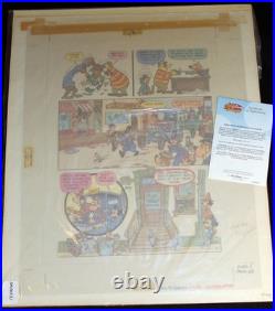 Disney Auctions Mickey Mouse and the Sleuth Original Disney Production Art 1975
