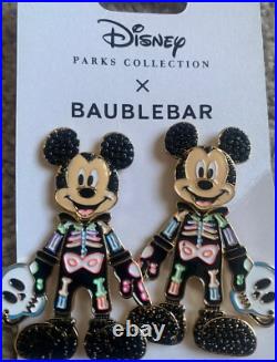 Disney Baublebar Earrings Mickey Mouse Skeleton Disney Baublebar Earrings Mickey Mouse Skeleton