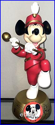 Disney Big Fig 26 In Mickey Mouse Leader of the Band Figure Limited Edition 250