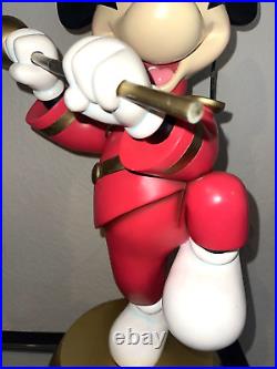 Disney Big Fig 26 In Mickey Mouse Leader of the Band Figure Limited Edition 250