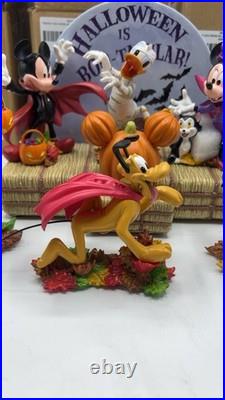 Disney Boo-tacular Halloween Set 2008 Hamilton/Bradford Full Set Boxed COA