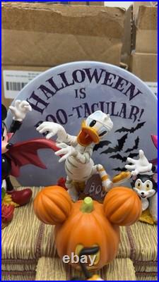 Disney Boo-tacular Halloween Set 2008 Hamilton/Bradford Full Set Boxed COA