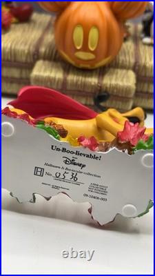 Disney Boo-tacular Halloween Set 2008 Hamilton/Bradford Full Set Boxed COA