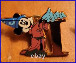 Disney Bootleg Mickey Mouse Character Letters (6 Pin Set) Letters MICKEY Disney Bootleg Mickey Mouse Character Letters (6 Pin Set) Letters MICKEY