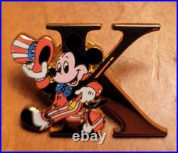 Disney Bootleg Mickey Mouse Character Letters (6 Pin Set) Letters MICKEY Disney Bootleg Mickey Mouse Character Letters (6 Pin Set) Letters MICKEY