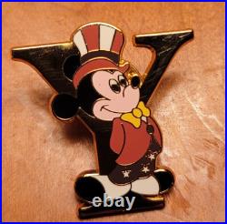 Disney Bootleg Mickey Mouse Character Letters (6 Pin Set) Letters MICKEY Disney Bootleg Mickey Mouse Character Letters (6 Pin Set) Letters MICKEY